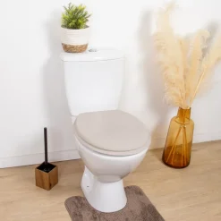 Abattant wc mdf 18 pouces beige