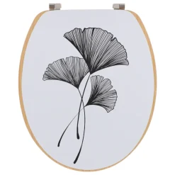 Abattant wc mdf - zen gingko