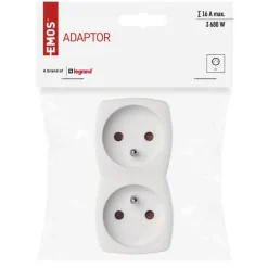 Adaptateur 2 prises
