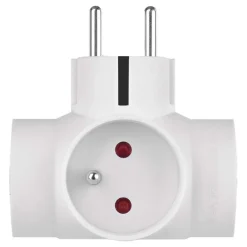 Adaptateur 3 prises laterales