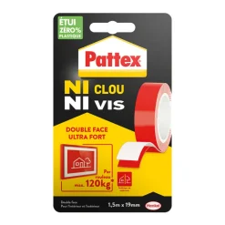 Adhesif fixation ncnv double