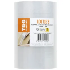 3 adhesifs dAemballage 50mx48mm