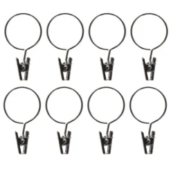 Anneau pince x 8 - argent