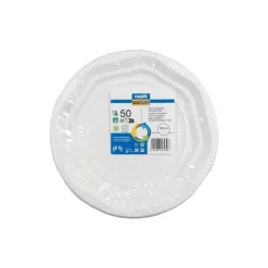 Assiette 20,5cm x50 plastique re