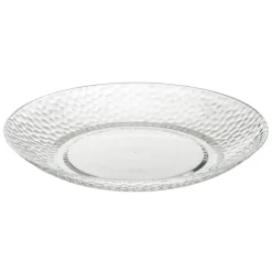 Assiette craquele d27cm transpar