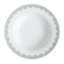 Assiette creuse lisere cotele