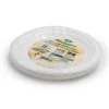 Assiette d23cm x15 bagasse