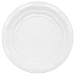 Assiette d21.5cm x100 plastique