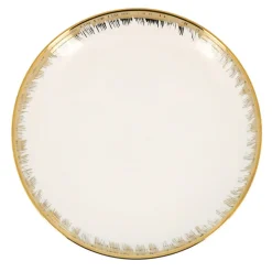 Assiette dessert bord dore d26cm