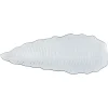 Assiette motif feuillage