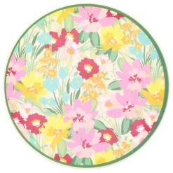 Assiette plastique d20cm garden