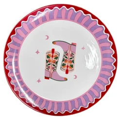 Assiette plate bottes d26cm