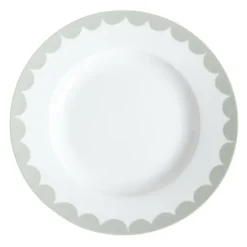Assiette plate lisere cotele