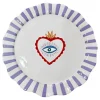 Assiette plate yucatan coeur