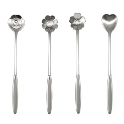 Assortis de 4 cuilleres silver