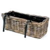 Balconniere osier laura 47x19x15