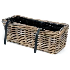 Balconniere osier laura 47x19x15