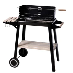 Barbecue a charbon rect avec rep
