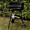 Barbecue a charbon rond a roulet