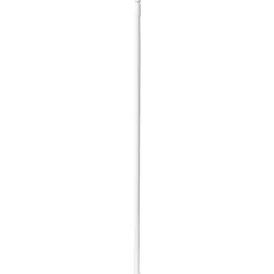 Barre de douche aluminium blanc