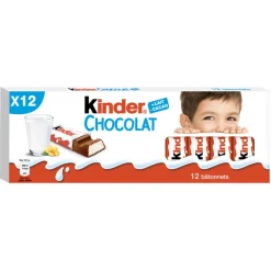 Barres chocolatees x12