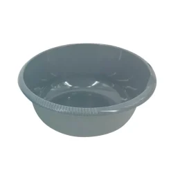 Bassine ronde 6.5l grise