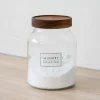 Bocal couvercle bois 3l