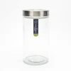Bocal verre couvercle inox 1.2l