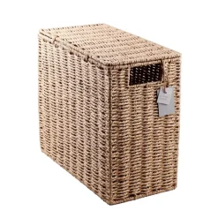 Boite de rangement tressee