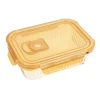 Boite en verre ambre 0.64l