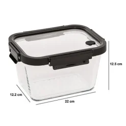 Boite en verre clipeat 1.8l