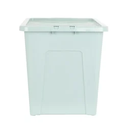 Boite 80l couvercle vert sauge