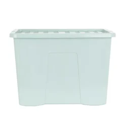 Boite 80l couvercle vert sauge