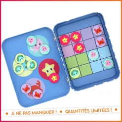 Boite metal jeu magnetique