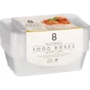 8 boites alimentaire 650ml