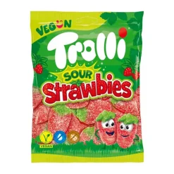 Bonbons fraises acidulees