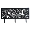 Bordure metal feuillage 28cm