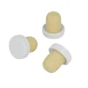 Bouchon liege tete plastique x6