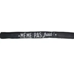 Boudin de porte double message a