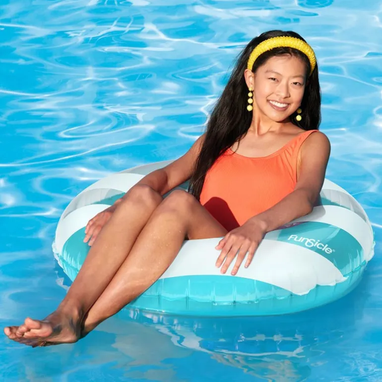 Bouee candy bleu lagon 91cm