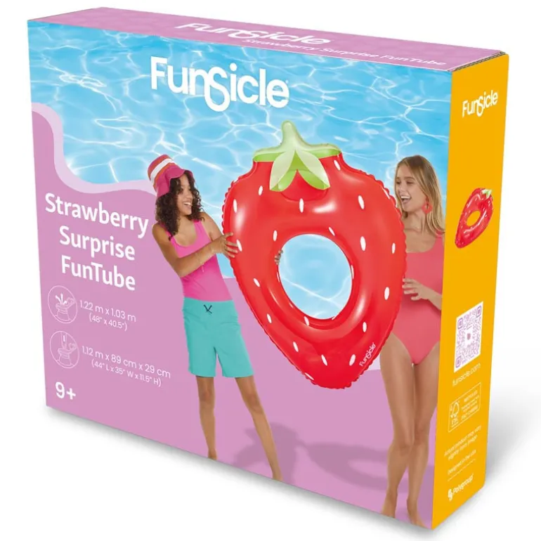 Bouee fraise 122cm