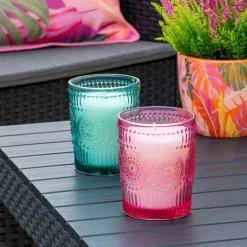 Bougie bonheur des iles verre