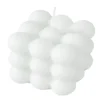Bougie cube boules