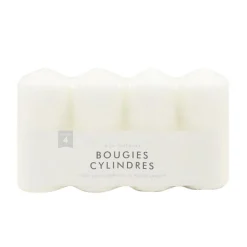 Bougie cylindre x4