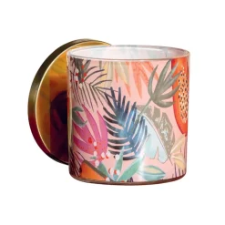Bougie decorative metallique