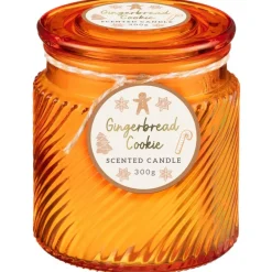 Bougie de noel pain d'epice