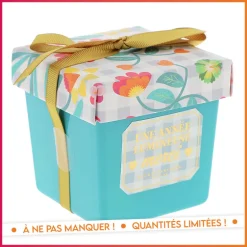 Bougie parfumee carree merci