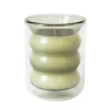 Bougie pot double paroi