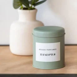 Bougie pot metal