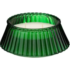 Bougie sapin verre
